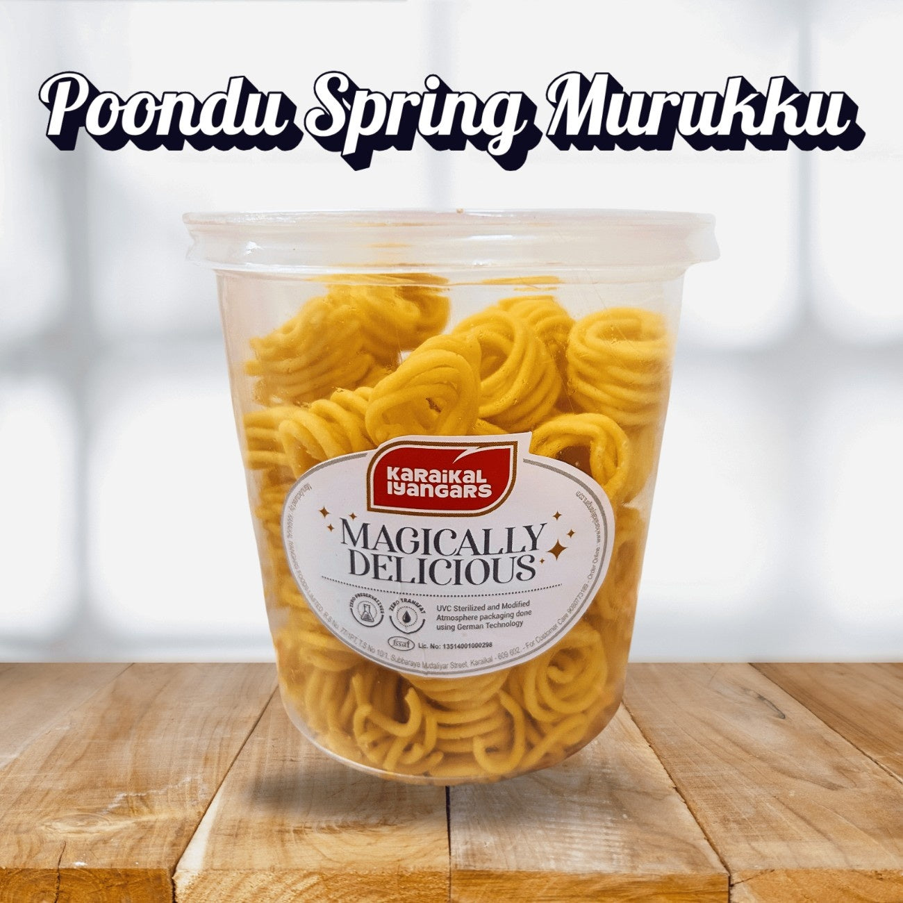 Poondu Spring Murukku