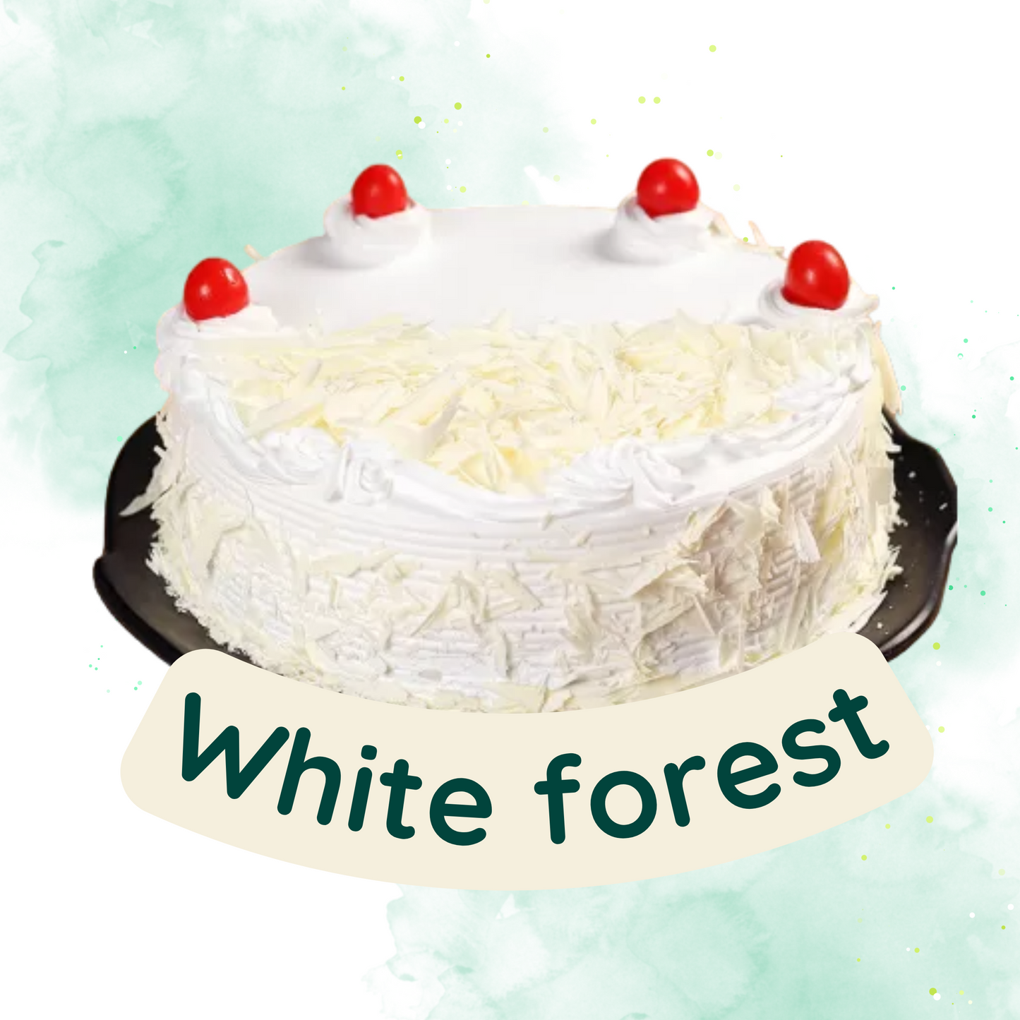 White forest cake
