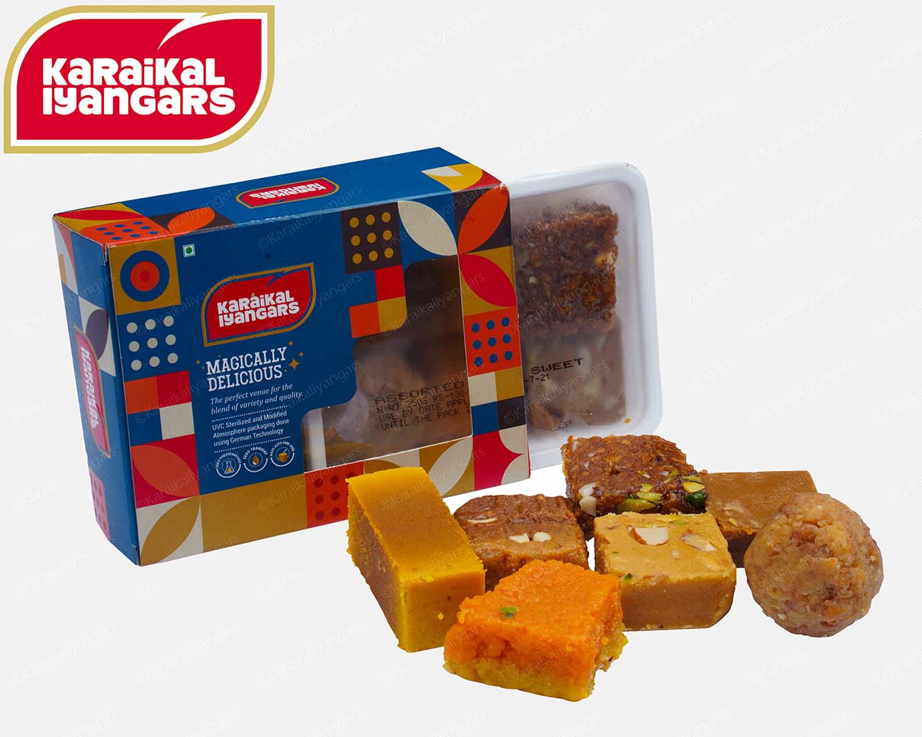 Assorted ghee sweets