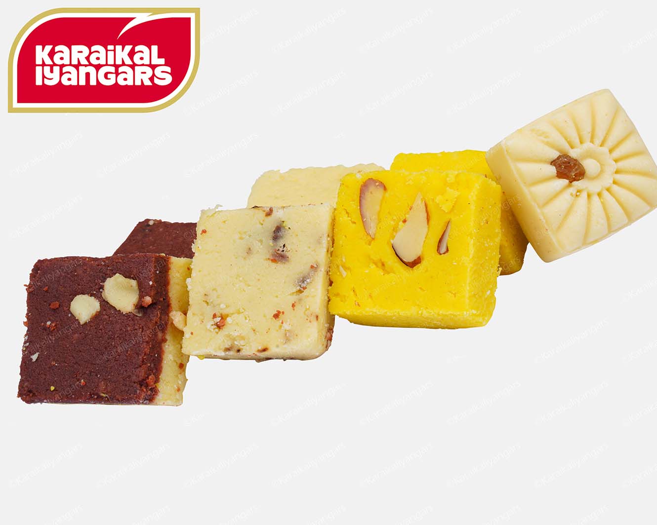 Assorted milk sweets