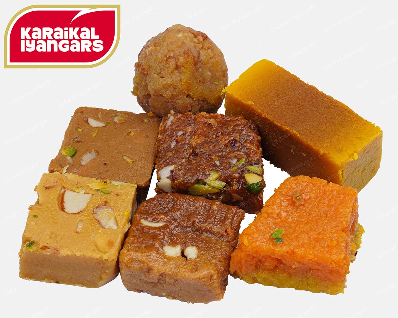 Assorted ghee sweets