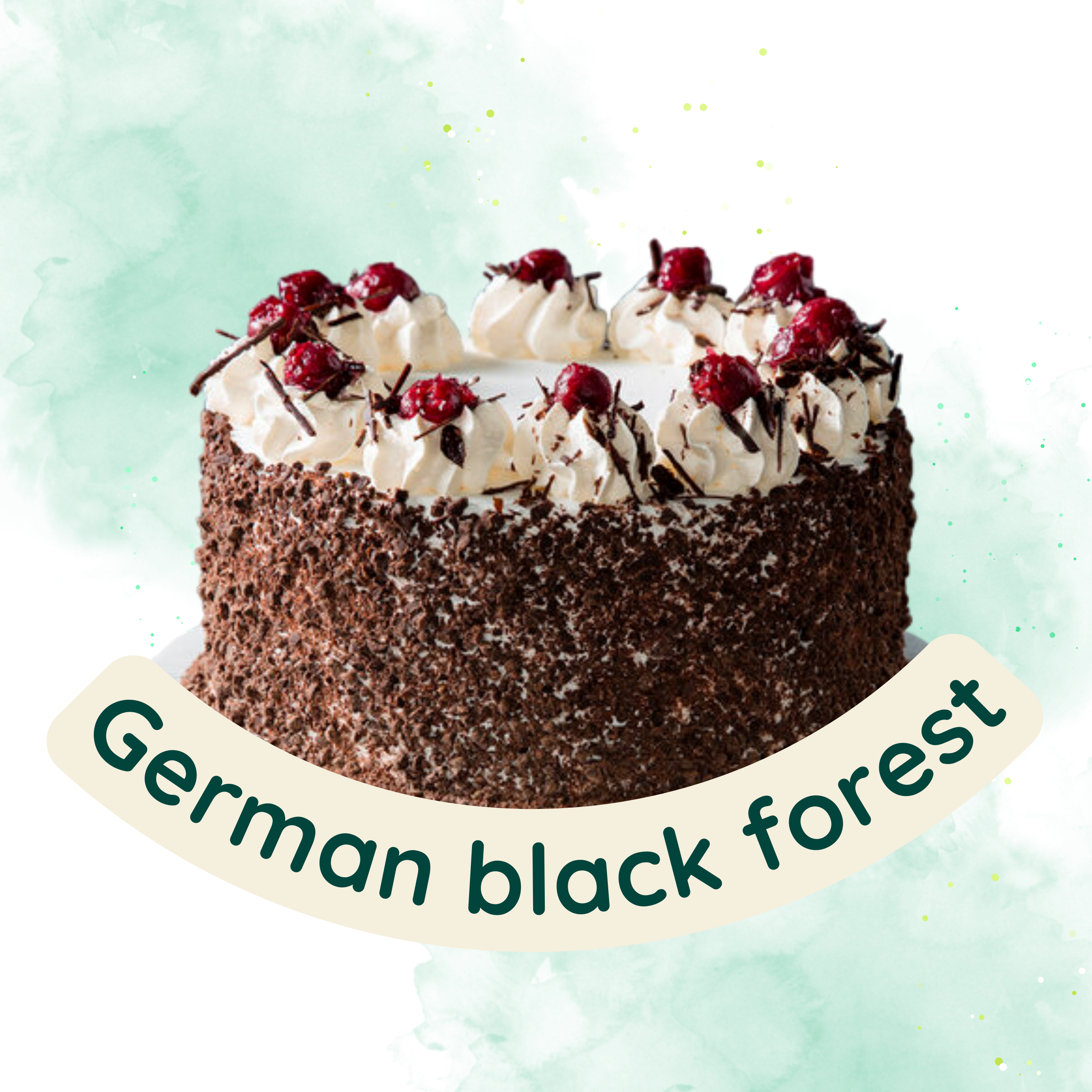 Schwaerzwaelder (Black Forest Cake) - Slice | Hahdough SF - German Cakes &  Pastries