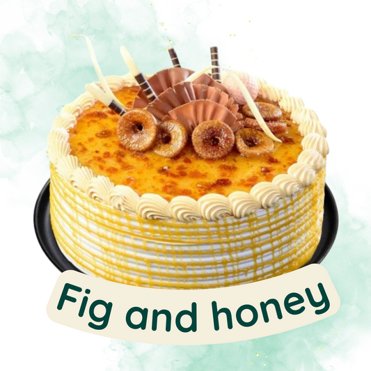 Fig and honey cake