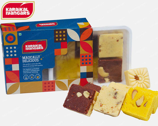 Assorted milk sweets