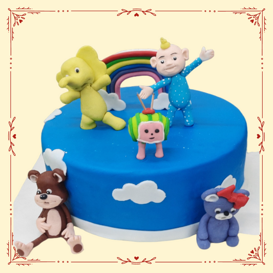 Toys themed cake